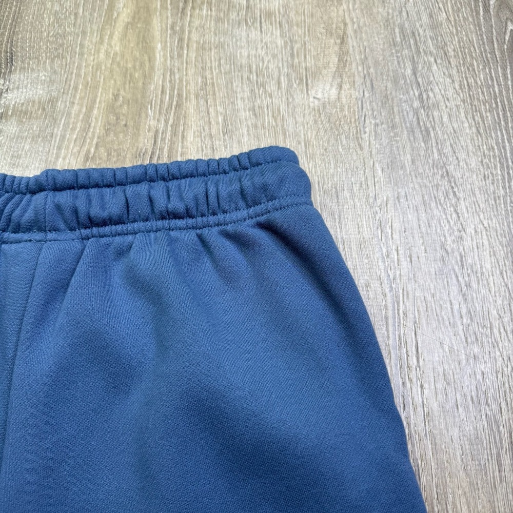 Drmers Club Mens Blue Drawstring Waist Fleece Comfort Pocket Sweat Short Size S - Picture 3 of 13